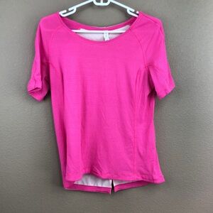 Lululemon Athletica Pink Short Sleeve T-Shirt
